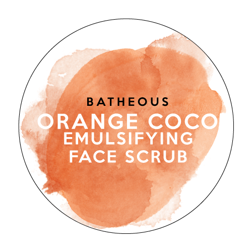 ORANGE COCOA EMULSIFYING FACE SCRUB